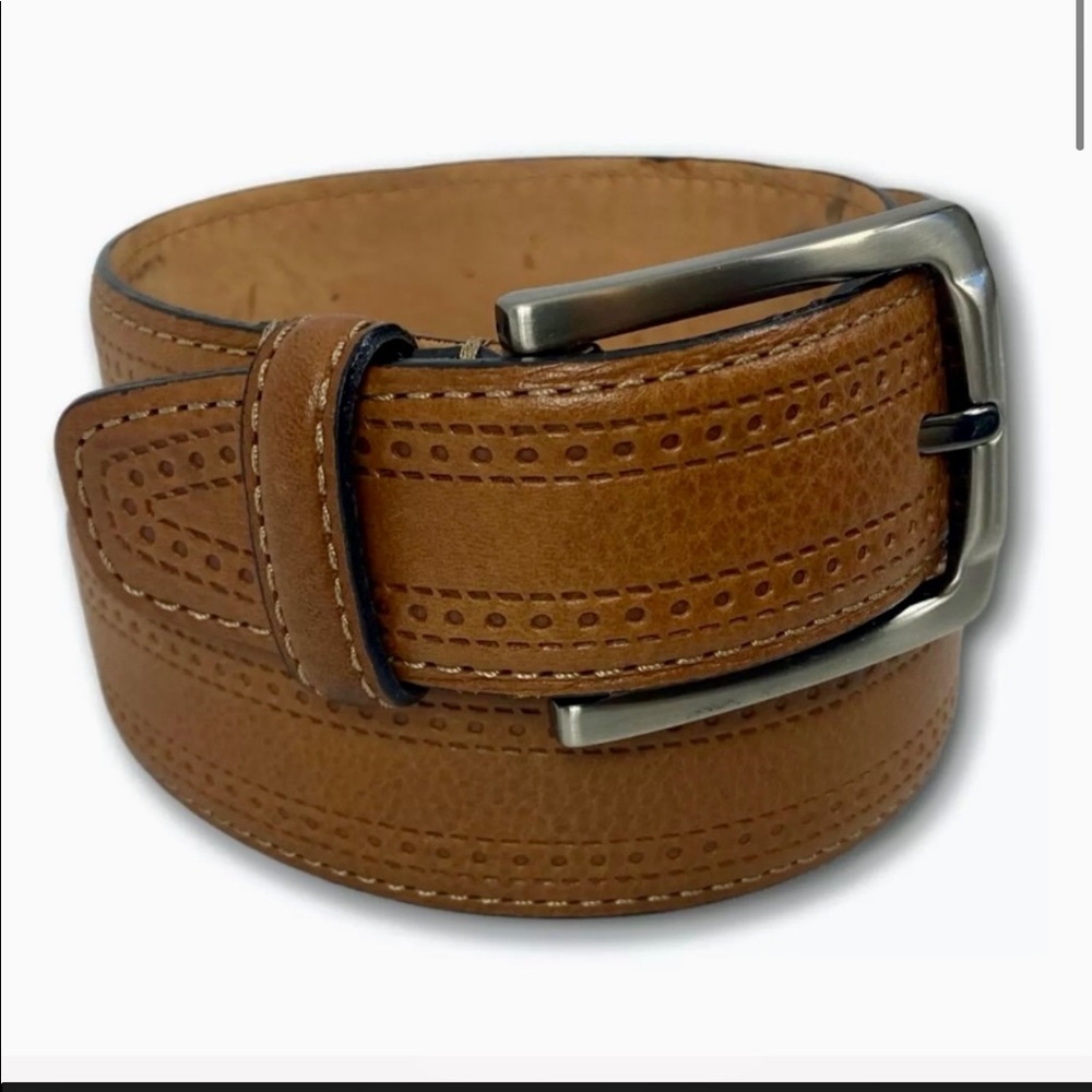 32” Trafalgar Genuine Italian Leather Belt
